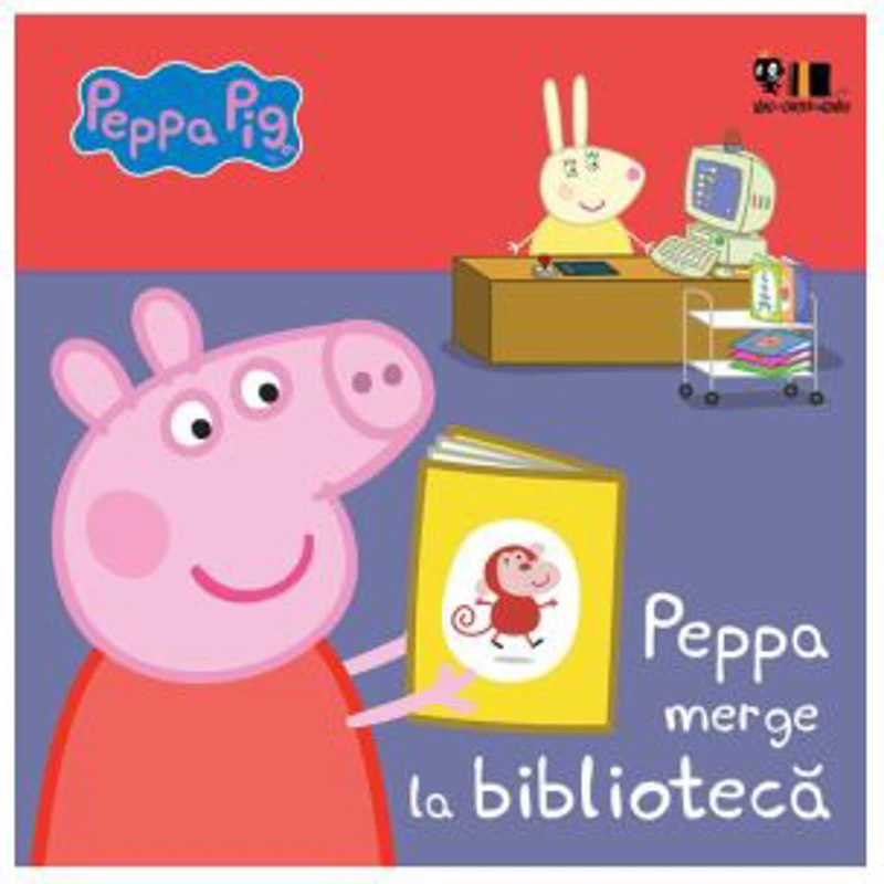 Peppa Pig - Peppa merge la biblioteca