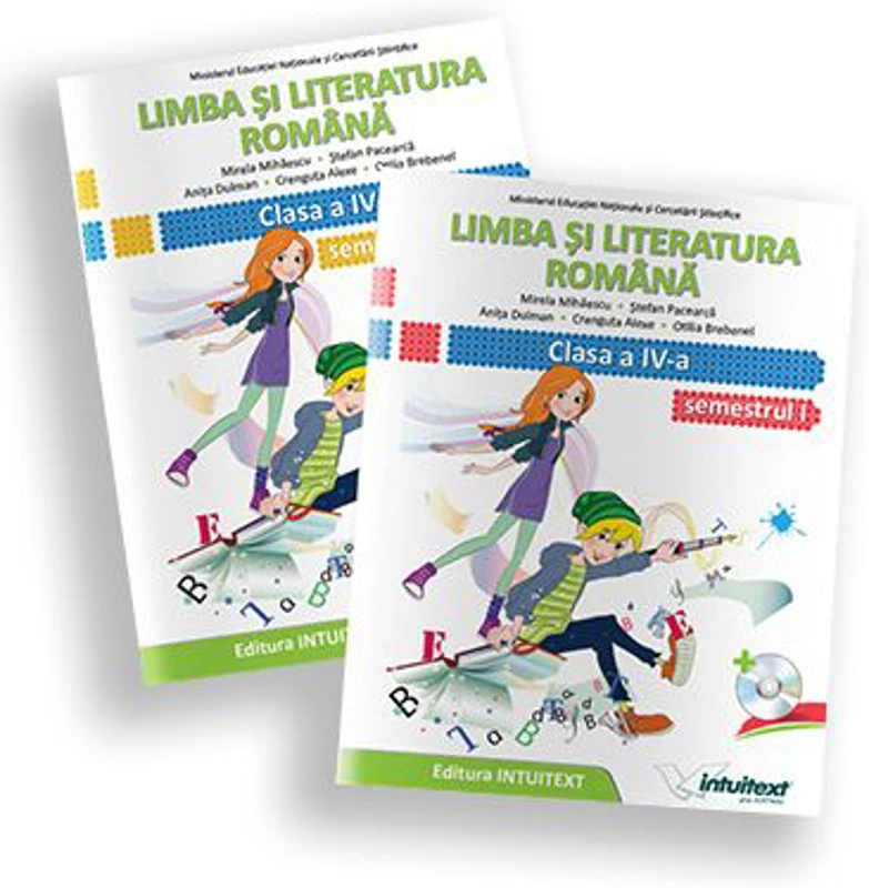 Limba si literatura romana. Manual pentru clasa a 4-a Semestrele 1 si 2. Contine editia digitala