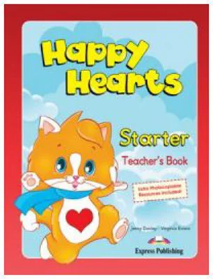 Happy Hearts, Starter. Teachers Book. Curs de limba engleza pentru prescolari - Jenny Dooley, Virginia Evans