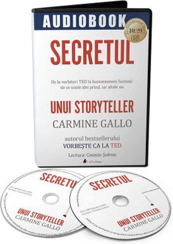 Audiobook. Secretul unui Storyteller - Carmine Gallo