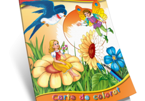 Degetica. Carte de colorat ilustrata A5