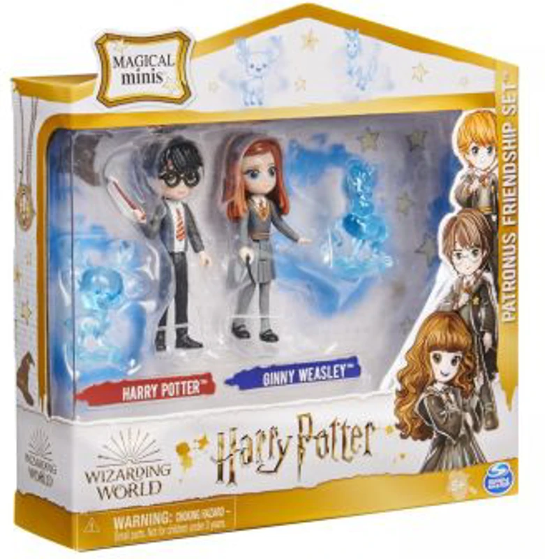 Set 2 Figurine Harry Potter si Ginny Weasley