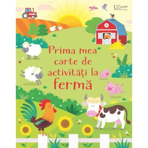 Prima mea carte de activitati la ferma (Usborne)