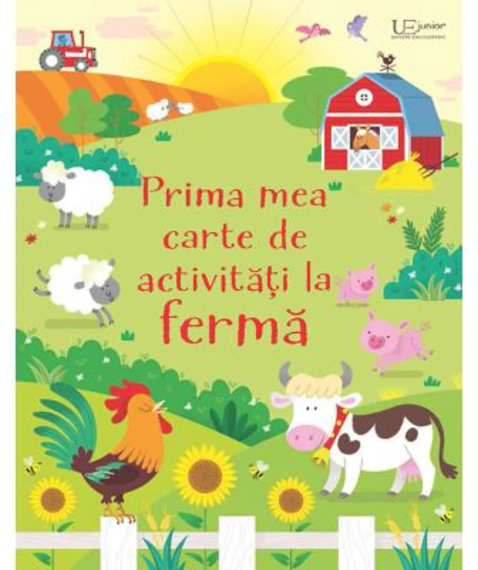 Prima mea carte de activitati la ferma (Usborne)