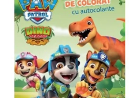 Patrula Catelusilor. Super cartea mea de colorat, cu autocolante