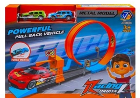 Pista cu masini + accesorii