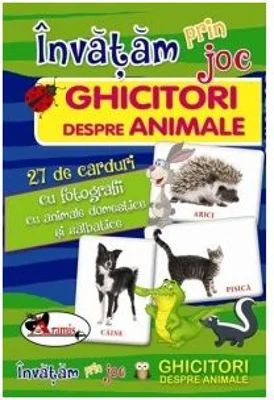 Invatam prin joc. Ghicitori despre animale