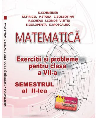 Matematica. Exercitii si probleme clasa a 7-a Semestrul al 2-lea - Delia Schneider