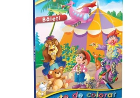 Carte De Colorat A4. Baieti