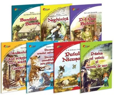 Lecturi pentru copii isteti. Pachet format din 7 carti