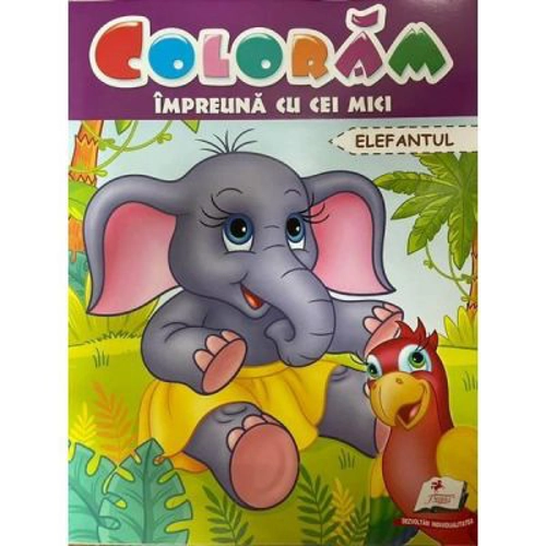 Coloram impreuna cu cei mici. Elefantul