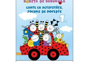 Bobita si Buburuza. Carte cu activitati, jocuri si povesti nr. 1