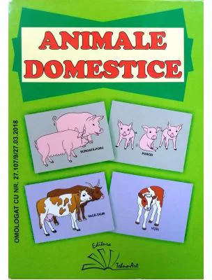 Animale domestice. Set jetoane. Editie revizuita 2018