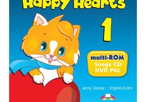 Curs limba engleza Happy Hearts 1 Multi-ROM - Jenny Dooley, Virginia Evans