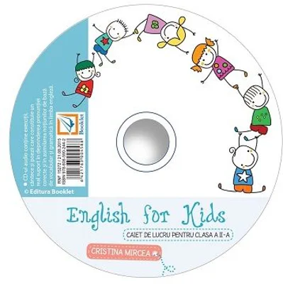 CD audio English for kids clasa a 2-a - Cristina Mircea