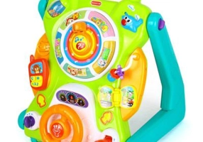 Antremergator 3in1 si centru cu activitati interactive, Hola