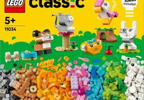 LEGO Classic. Animale de companie creative 11034, 450 piese