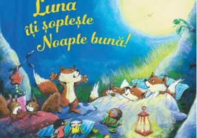Luna iti sopteste noapte buna