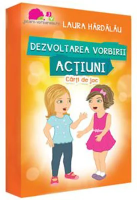Dezvoltarea vorbirii. Actiuni (carti de joc) - Laura Hardalau