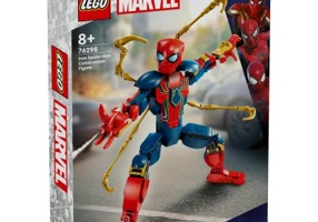 LEGO Marvel Super Heroes. Figurina de constructie Omul-Paianjen de Fier 76298, 303 piese