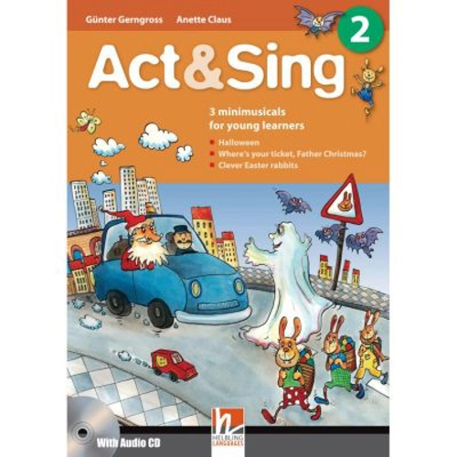 Act &amp; Sing 2 + Audio CD 2 International
