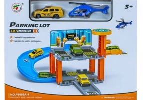 Pista cu masina, 34. 5x39. 5x20 cm, 20 piese