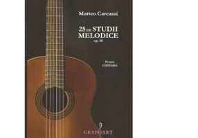 25 de studii melodice op. 60 pentru chitara - Matteo Carcassi