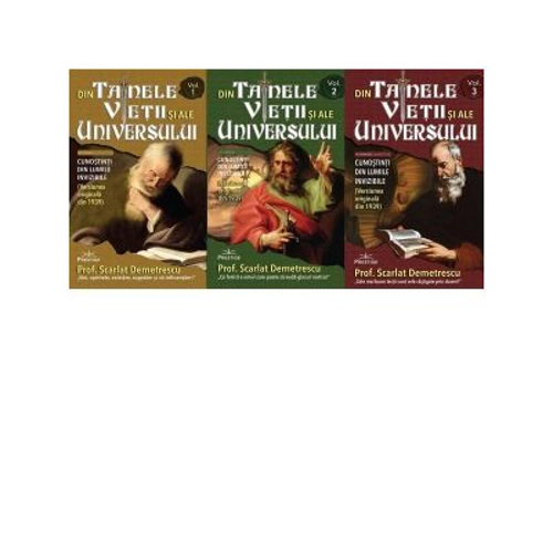 Din tainele vietii si ale universului. Versiune originala din 1939. Set 3 volume