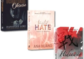 Pachet 3 carti: Hideaway, Twisted Hate si Ucigatoare obsesie - Penelope Douglas, Ana Huang, Danielle Lori