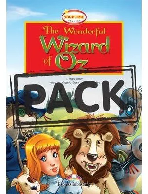 Literatura adaptata pentru copii The wonderful wizard of Oz Set cu MULTI-ROM - Virginia Evans
