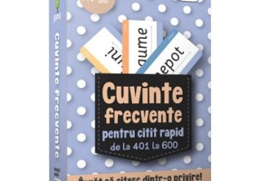 Cuvinte frecvente pentru citit rapid de la 401 la 600