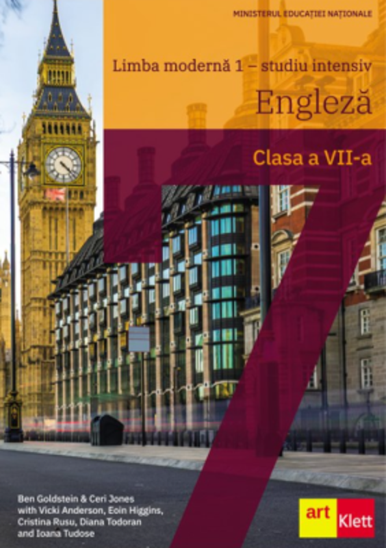 Limba Engleza Intensiv manual pentru clasa a 7-a. Limba moderna 1