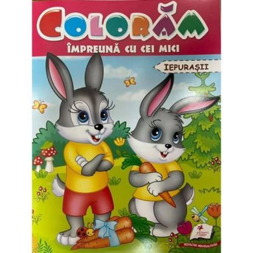 Coloram impreuna cu cei mici. Iepurasii