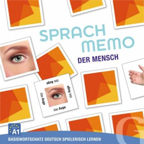 Sprachmemo Deutsch Der Mensch Sprachspiel A1