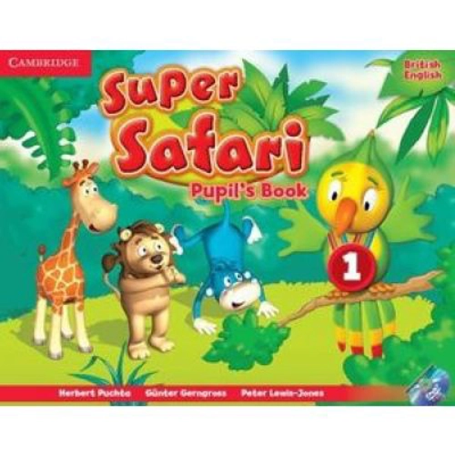 Super Safari Level 1 Pupil's Book with DVD-ROM