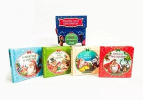 Set 4 povesti Craciun Fericit Descopera magia Craciunului! - Sara Gianassi