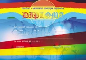 Diploma scolara SPORT (DLFD021)