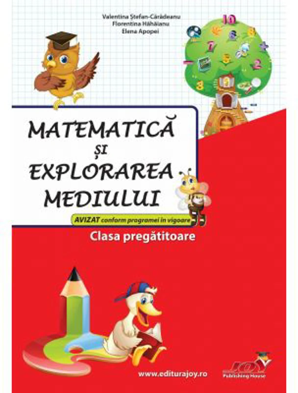 Matematica si explorarea mediului, clasa pregatitoare - Valentina Stefan-Caradeanu