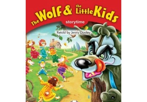 Literatura adaptata pentru copii. The Wolf and the Little Kids cu Cross--platform App - Jenny Dooley