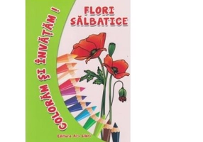 Coloram si invatam! Flori salbatice - Adina Grigore