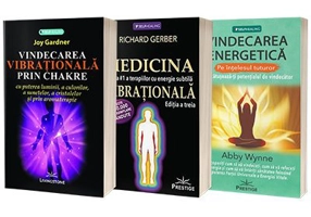 Pachet 3 carti SELFHEALING: Vindecarea Vibrationala, Energetica si Medicina - Joy Gardner, Abby Wynne