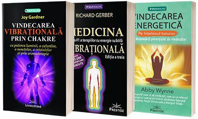 Pachet 3 carti SELFHEALING: Vindecarea Vibrationala, Energetica si Medicina - Joy Gardner, Abby Wynne