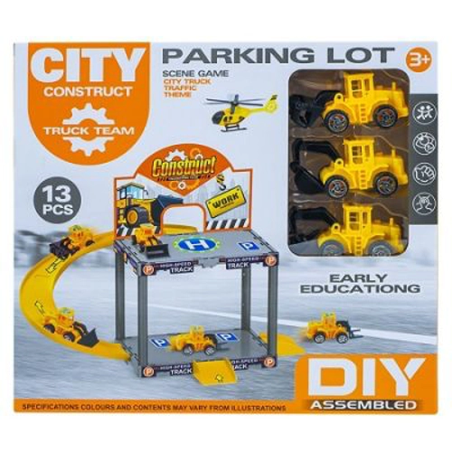 Pista cu masina, 13 piese