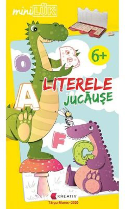 Joc educativ LUK, Literele Jucause, exercitii distractive de limba romana, varsta 6+