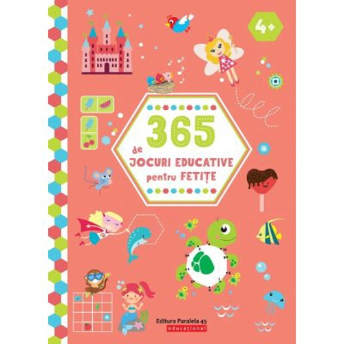 365 de jocuri educative pentru fetite