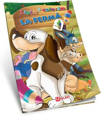 La ferma. Lipim si coloram
