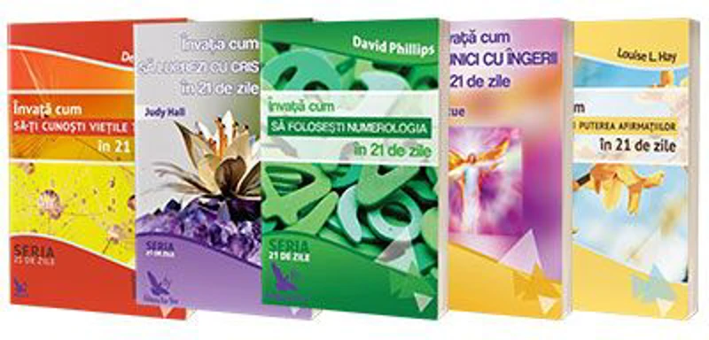 Seria Invata in 21 de zile, pachet special format din 5 carti