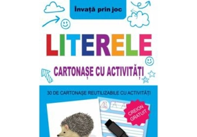 Literele. Cartonase cu activitati