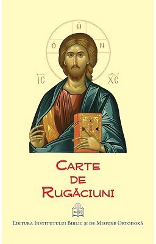 Carte de rugaciuni cu scris mare, brosata
