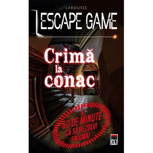 Escape Game. Crima la conac - Larousse
